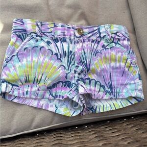 Lilly Pulitzer girl’s Oh Shello shorts size 5